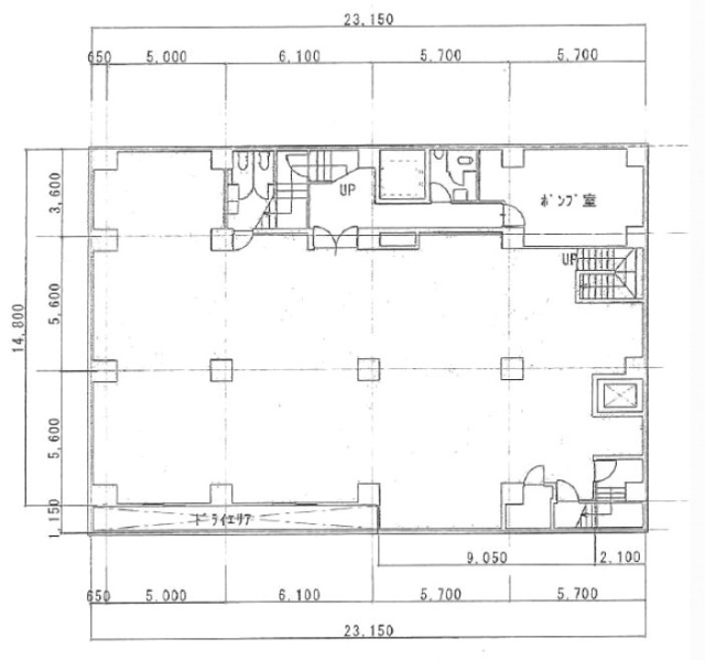 常磐ビルB1F 間取り図