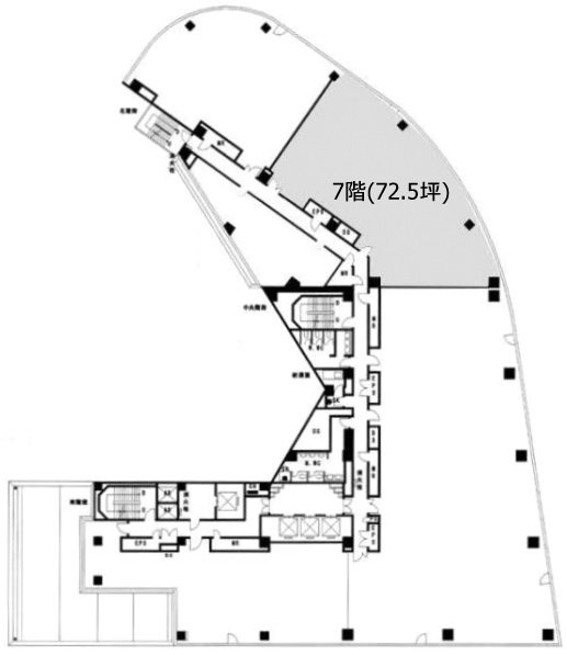 池袋パークビル7F 間取り図