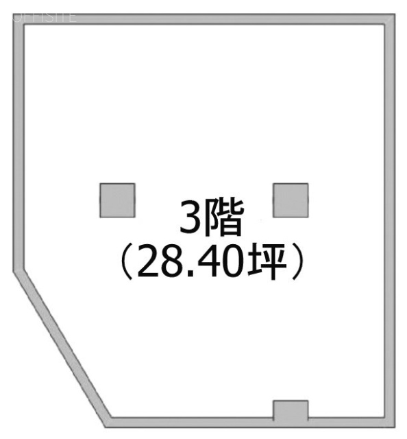 大森ララビル3F 間取り図