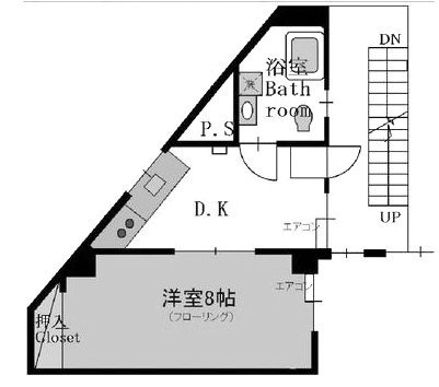 新徳永ビル306 間取り図