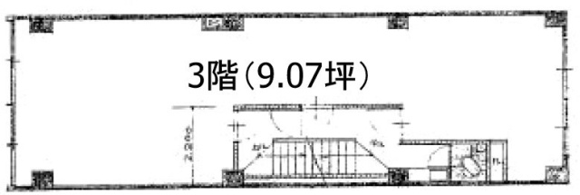 第二島田ビル3F 間取り図