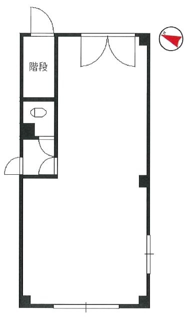 ハイツ築井ビル101 間取り図