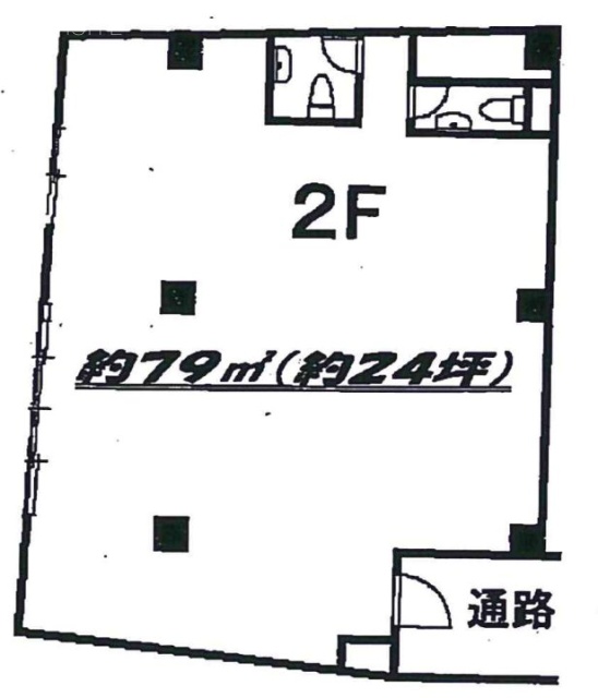 末広ビル2F 間取り図