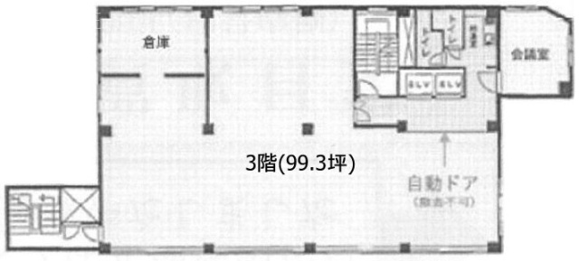 金山ビル3F 間取り図