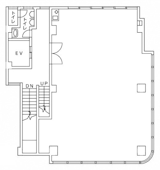 両国鈴木ビル2F 間取り図