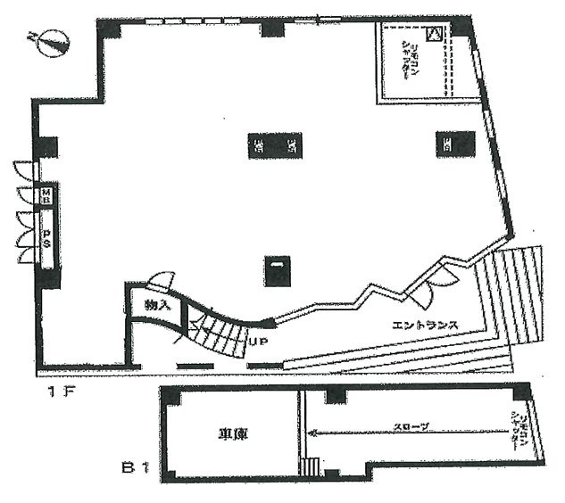 サンク成城1F 間取り図