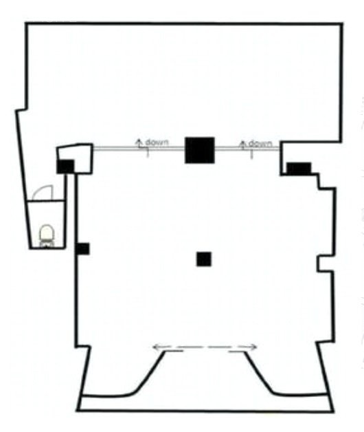 エイクガーデン1F 間取り図