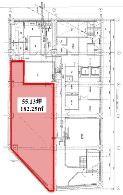 横浜尾上町ビルディングB1F 間取り図