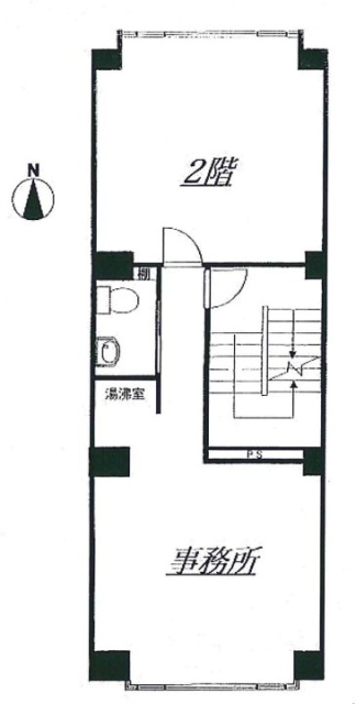 松田ビル2F 間取り図