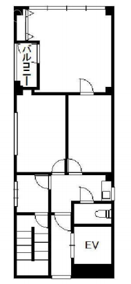 NARAビル6F 間取り図