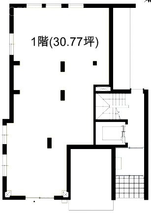 エスポワール観音坂1F 間取り図