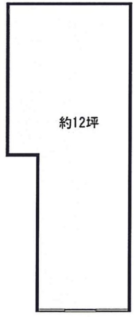 ヤナギヤビル1F 間取り図