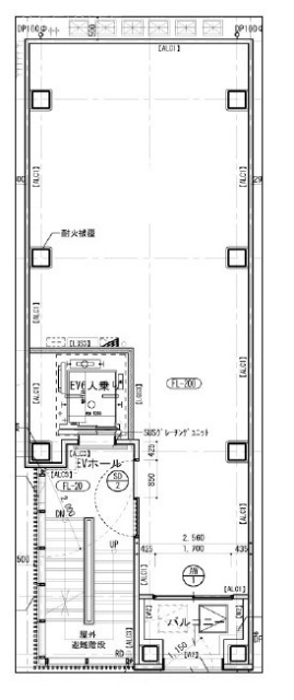 LSR BUILDINGビル7F 間取り図
