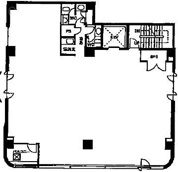 五輪プラザ3F 間取り図
