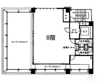 ユニティ池袋8F 間取り図