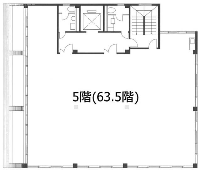 五反田第1noteビル5F 間取り図