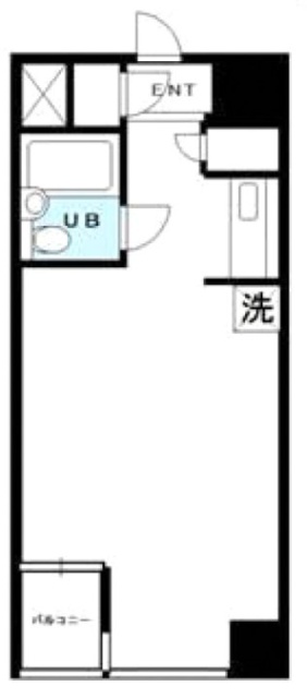 カーム乃木坂302 間取り図