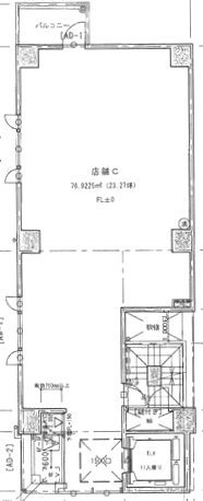 LH大宮ビル6F 間取り図