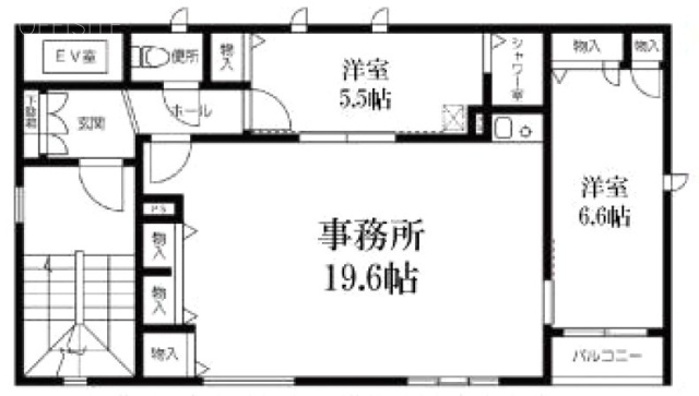 ベルミエ2F 間取り図