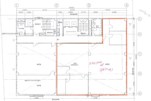 AC新宿農協会館ビル6F 間取り図