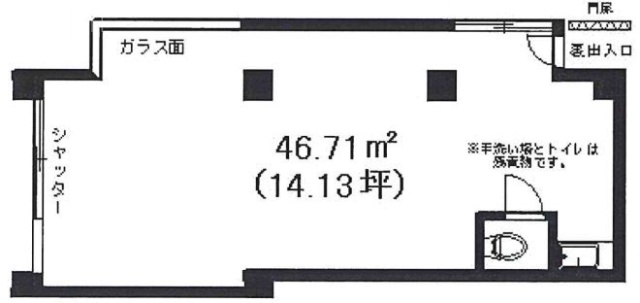 ルミエール池尻102 間取り図