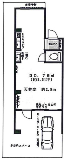 イーストワン所沢ビル102 間取り図