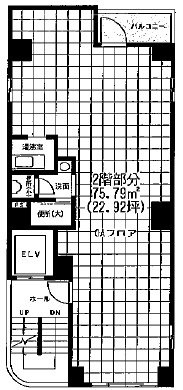 リブレ吉野ビル2F 間取り図