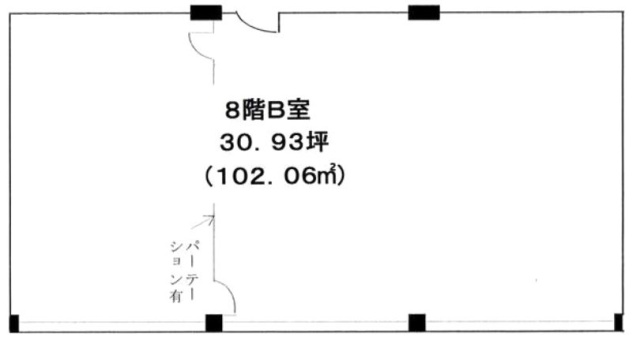 東京家具会館B 間取り図