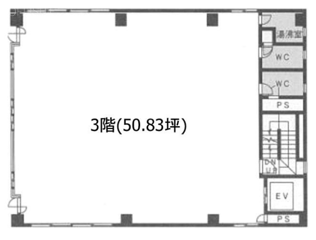 BRICK GATE水道橋3F 間取り図