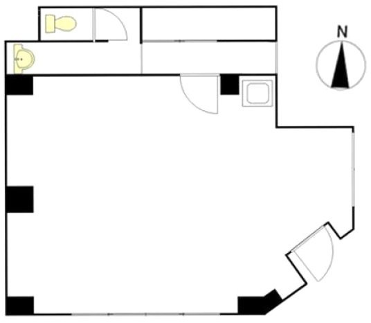 佐々嶋ビル1F 間取り図