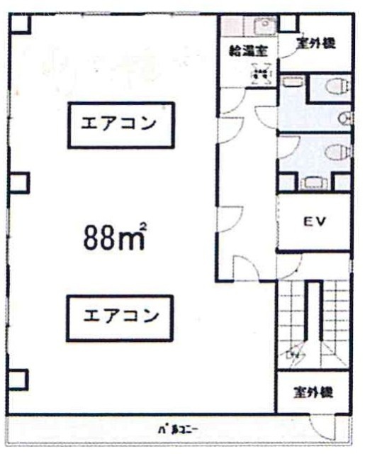 SDビル4F 間取り図