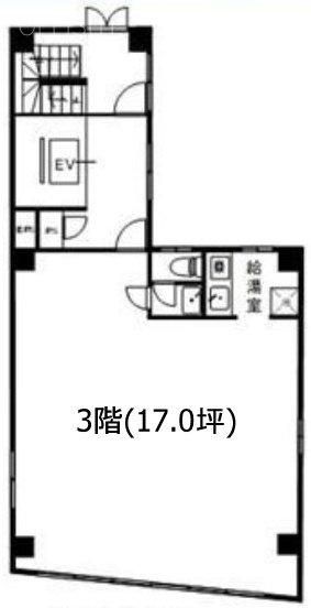 大藤ビル3F 間取り図