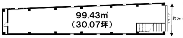 オリエンタルビル1F 間取り図