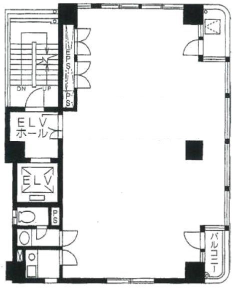 ハン六ビル5F 間取り図