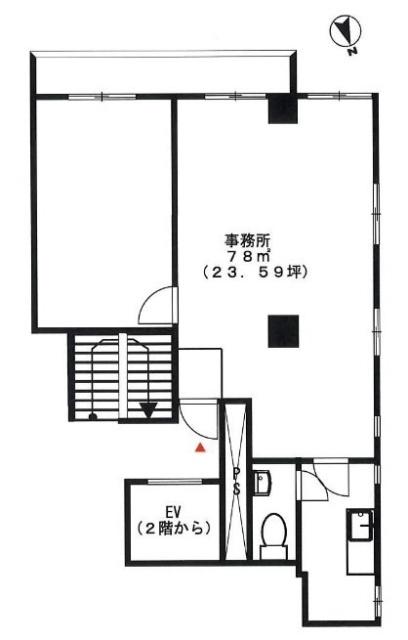 ブルジョン南青山201 間取り図