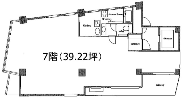 SIビル7F 間取り図