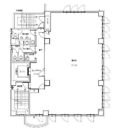 Zrビル2F 間取り図