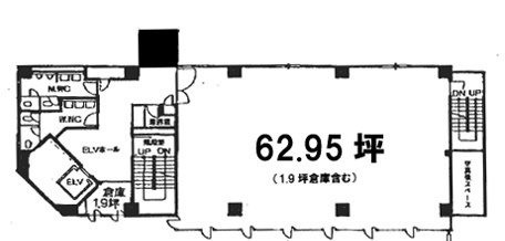 新横浜中村ビル8F 間取り図