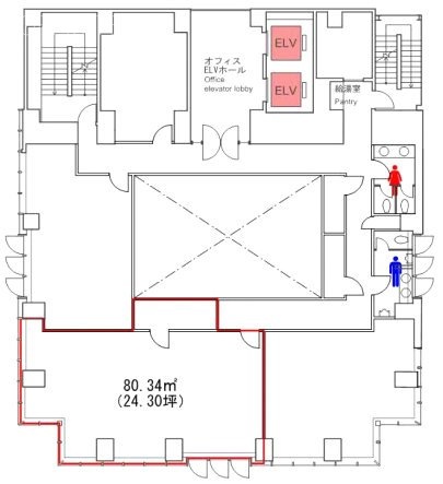 日総第22ビル902・903 間取り図