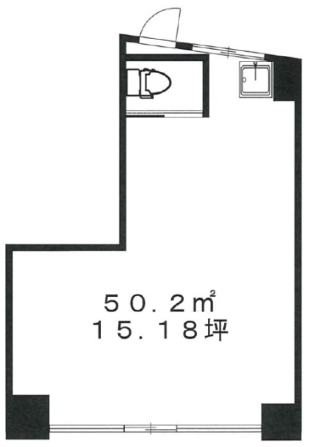 同和ビル1F 間取り図