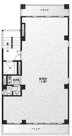 冨士ビル5F 間取り図