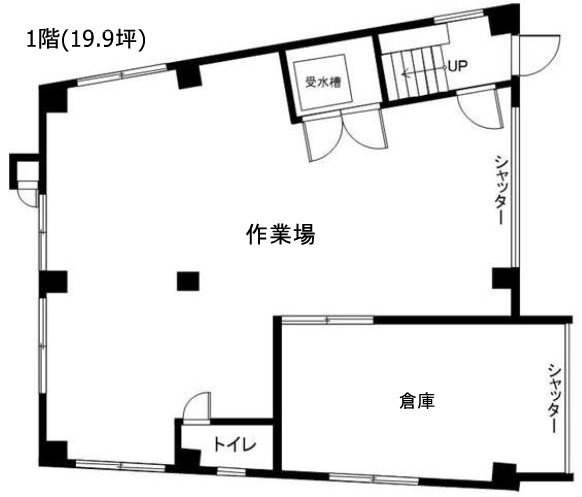 千代田ビル1F 間取り図