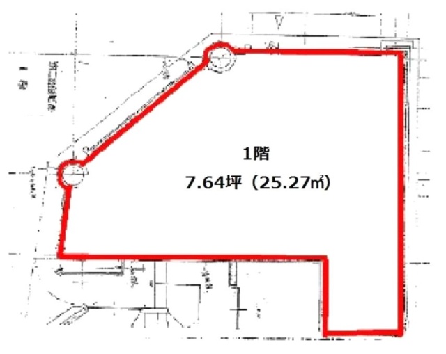 第2後藤ビル1F 間取り図