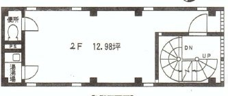 間宮ビル2F 間取り図