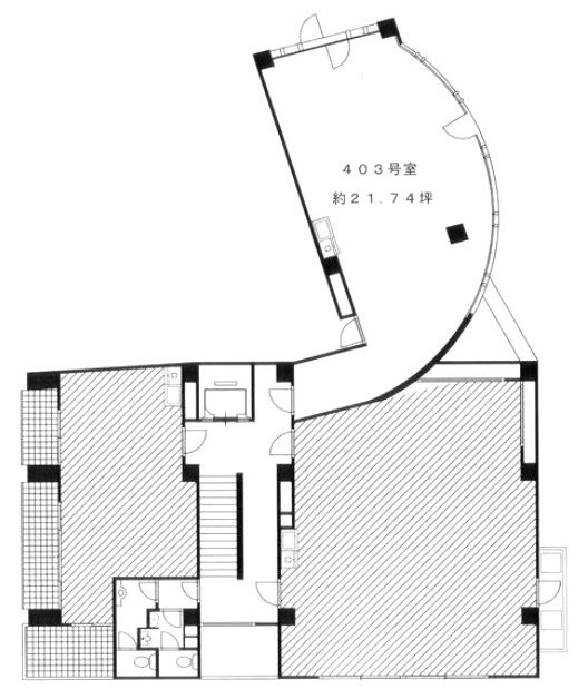 クオーレエビス203 間取り図