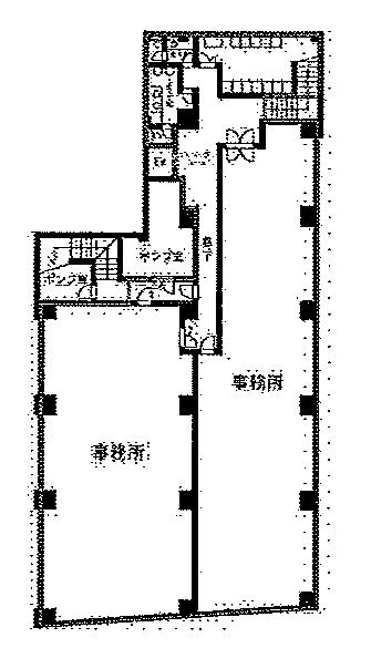 CROSSCOOP青山(フジ28)ビルB1F 間取り図