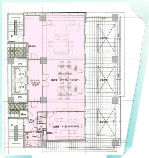 内神田渋谷ビル11F 間取り図