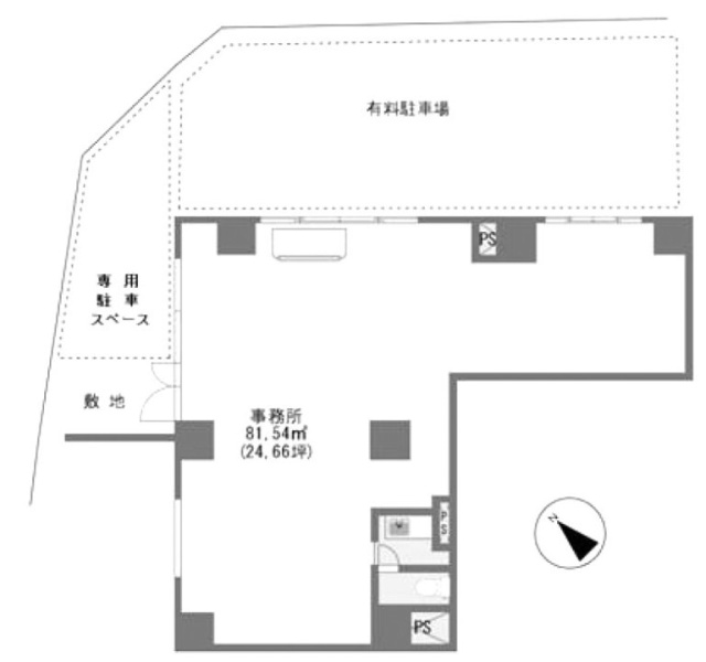 ジョイフル中川ビル102 間取り図