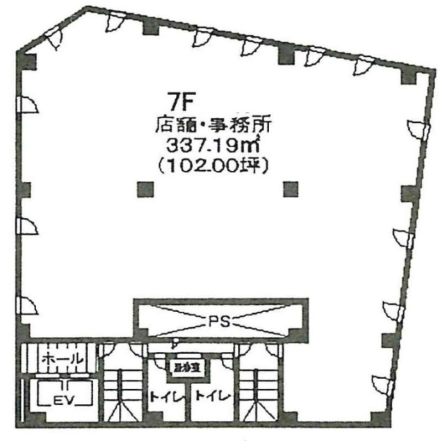 ビレッジ101ビル7F 間取り図