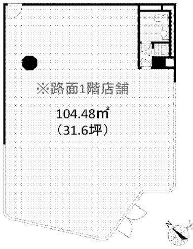 VORT青葉台1F 間取り図